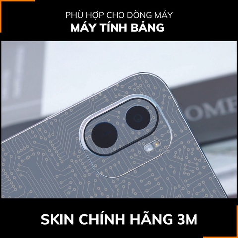 Dán skin máy tính bảng xiaomi, huawei, oppo, lenovo, google, microsoft, vivo  full body và camera chính hãng ORAFOL nhập khẩu từ ĐỨC MÁY TÍNH BẢNG  - ELECTRIC FULL GREY -  SK B01 08 phụ kiện điện thoại huỳnh tân store