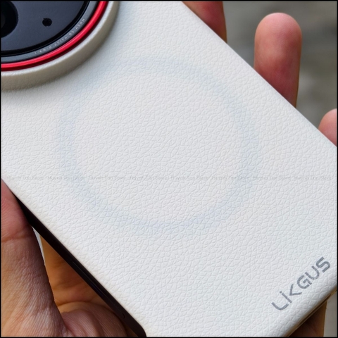 Ốp lưng Vivo X200 Pro/ X200 Ultra da QUAN magsafe nửa cạnh từ tính sạc không dây chống bám vân tay chính hãng LIKGUS