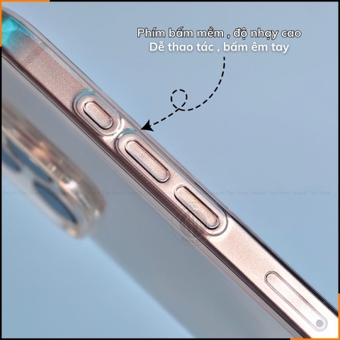 Ốp lưng iphone 17 air 16 pro max 15 promax ip 14 plus 13 12 silicon trong suốt GOR bảo vệ camera phụ kiện huỳnh tân store