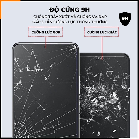 Kính cường lực nubia redmagic 10 pro trong suốt KHÔNG FULL MÀN chống bám vân tay chính hãng GOR