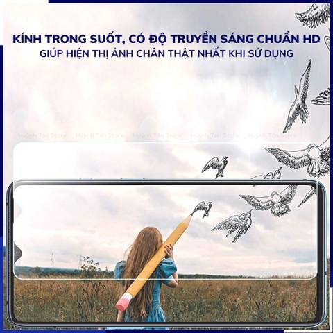 Kính cường lực nubia redmagic 7 pro trong suốt không full màn chống bám vân tay chính hãng Gor phụ kiện huỳnh tân store