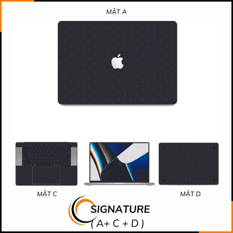 Dán skin macbook pro, macbook air chính hãng 3M nhập khẩu USA - SKIN 3M - MACBOOK - PATTEN TEXTURE 04 - SK-B05-04 phụ kiện điện thoại huỳnh tân store