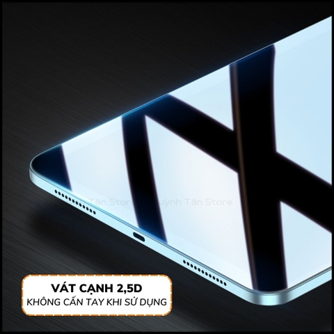 Cường lực ipad Air  6 11 inch trong suốt KHÔNG VIỀN ĐEN chống bám vân tay chính hãng DUXDUCIS phụ kiện