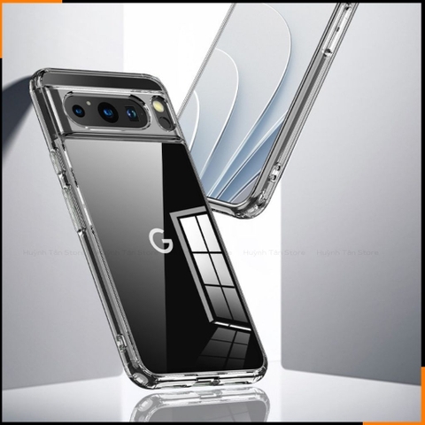 Ốp lưng google pixel 8 pro chống sốc CLEAR COLOR VER 4 trong suốt không ố vàng bảo vệ camera phụ kiện huỳnh tân store