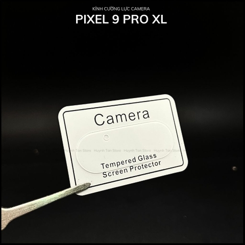 Kính cường lực Camera Google Pixel 10, 10 Pro Xl, 9 Pro Xl, 9 Pro  trong suốt vát 2,5D