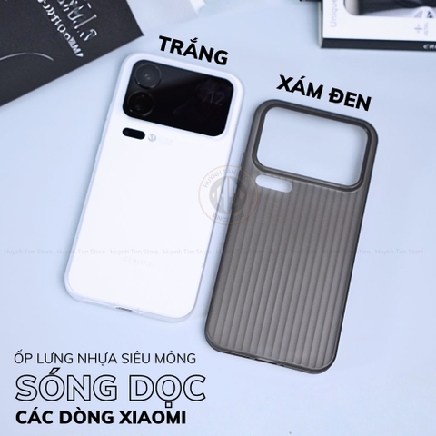 Ốp lưng Xiaomi 17 pro max, 17 pro, 17 SLIM siêu mỏng ôm sát thân máy bảo vệ camera phụ kiện huỳnh tân store