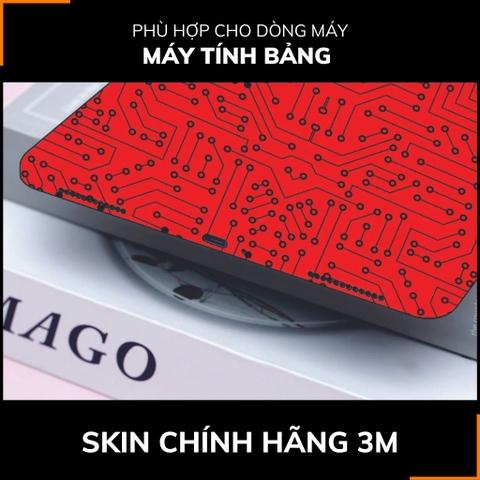 Dán skin máy tính bảng xiaomi, huawei, oppo, lenovo, google, microsoft, vivo  full body và camera chính hãng ORAFOL nhập khẩu từ ĐỨC MÁY TÍNH BẢNG  - ELECTRIC RED -  SK B01 05 phụ kiện điện thoại huỳnh tân store