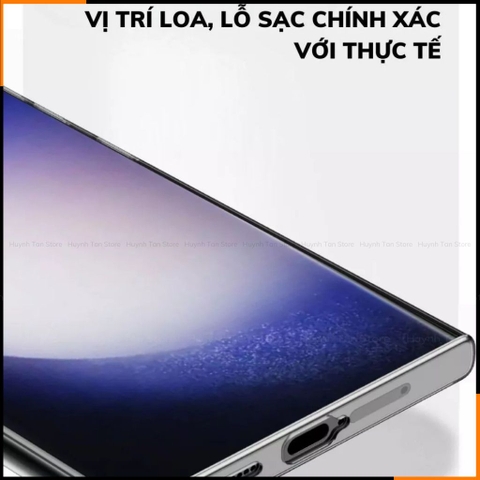Ốp lưng Samsung S24, S24 plus, S24 ultra, s23 ultra TPU vân sóng chéo siêu mỏng ôm sát thân máy bảo vệ camera MATTE HUTA