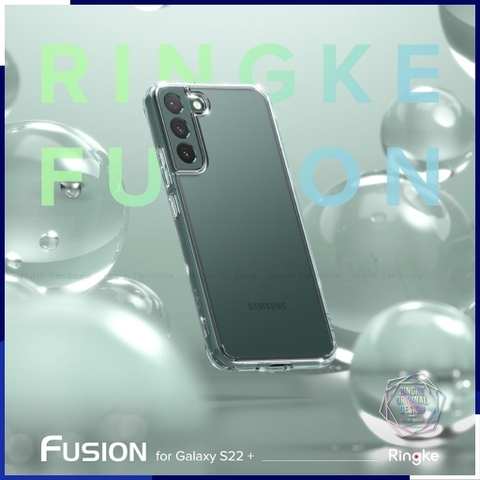 Ốp lưng samsung s22, s22 plus chống sốc Ringke Fusion X chính hãng Korea bảo vệ camera phụ kiện huỳnh tân store