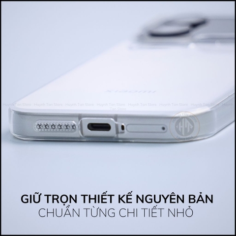 Ốp lưng xiaomi mi 17 pro max 17 pro silicon trong suốt GOR bảo vệ camera phụ kiện huỳnh tân store