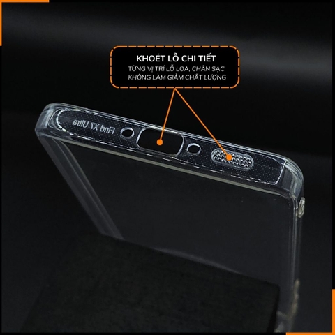 Ốp lưng oppo find x7 ultra silicon GOR trong suốt chính hãng bảo vệ camera phụ kiện huỳnh tân store