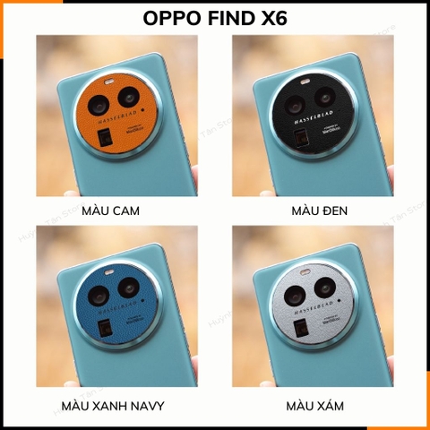 Miếng dán camera oppo find x8 x7 ultra find x6 pro find n3 skin da in logo hasselblad chống trầy xướt ảnh chụp sắc nét