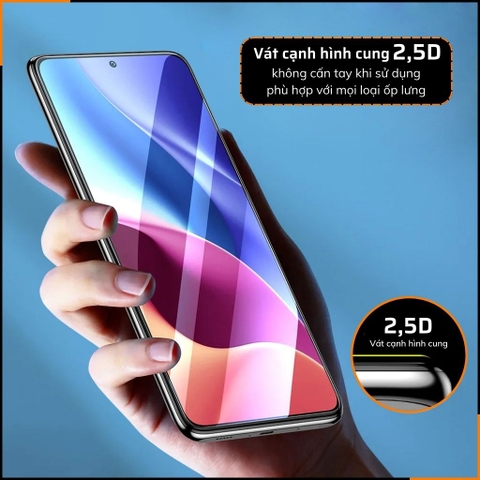 SmartDevil Kính cường lực Redmi K80/ K80 Pro trong suốt KHÔNG FULL MÀN chống bám vân tay chính hãng Smart Devil huỳnh tân