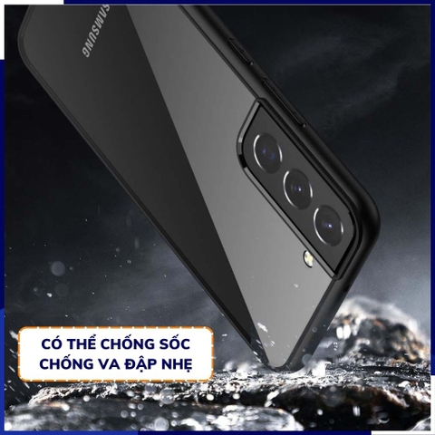 Ốp lưng s22 plus clear color ver 1 viền màu mặt lưng trong suốt không ố vàng bảo vệ camera phụ kiện huỳnh tân store