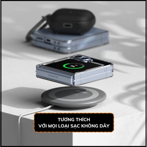 Ốp lưng z flip 6 RINGKE chính hãng trong suốt chống sốc FUSION X chống ố vàng phụ kiện huỳnh tân store