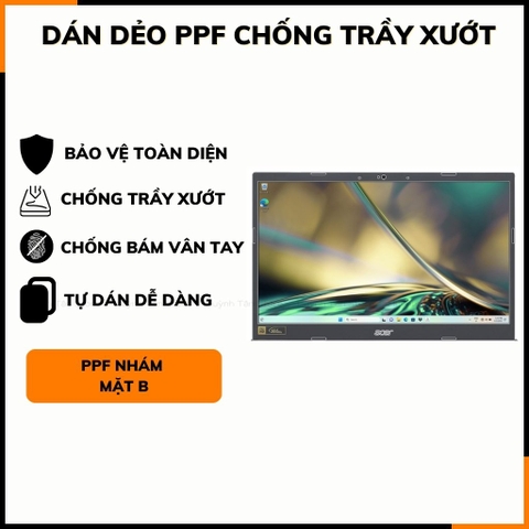 Dán dẻo PPF laptop asus, dell , acer, hp, msi trong suốt hoặc nhám chống trầy xướt, bảo vệ phụ kiện điện thoại huỳnh tân store