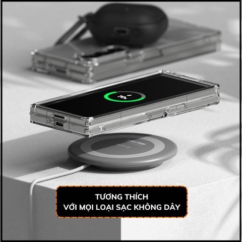 Ốp lưng samsung z fold 7, zfold 6 RINGKE chính hãng trong suốt chống sốc FUSION chống ố vàng phụ kiện huỳnh tân store