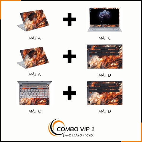 Dán skin laptop asus, dell , acer, hp, msi chính hãng ORAFOL nhập khẩu ĐỨC - SKIN 3M - LAPTOP - ANIME - SKN C04 phụ kiện điện thoại huỳnh tân store