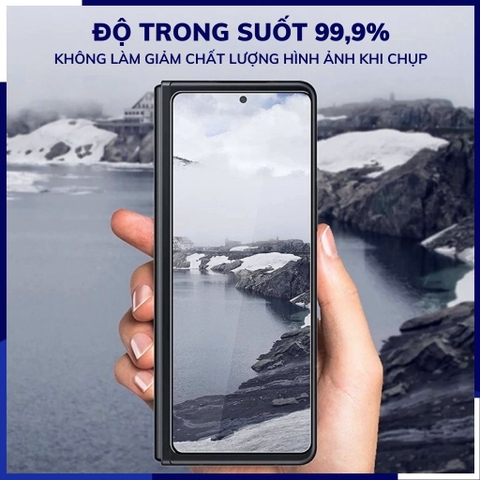 Cường lực camera z fold 4 chính hãng KUZOOM viền nhiều màu chất lượng rõ nét bảo vệ toàn diện cụm camera phụ kiện huỳnh tân store