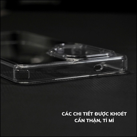 Ốp lưng trong suốt samsung s25 ultra s25 plus s25 / s24 ultra chính hãng LikGus chống sốc không camera