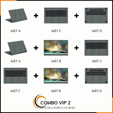 Dán skin laptop asus, dell , acer, hp, msi chính hãng ORAFOL nhập khẩu ĐỨC - SKIN 3M - LAPTOP - BÁNH RĂNG - SK-B10-01 phụ kiện điện thoại huỳnh tân store