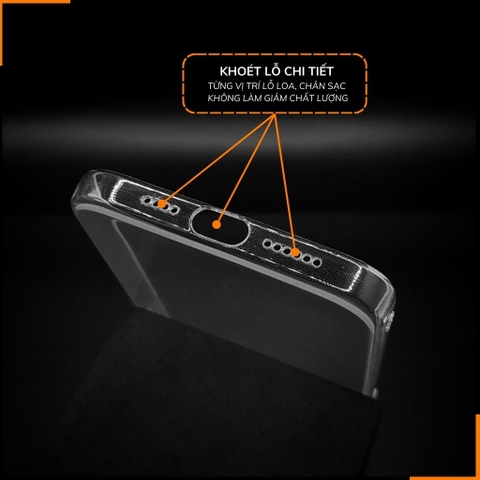 Ốp lưng iphone 15 pro silicon GOR trong suốt chính hãng bảo vệ camera phụ kiện huỳnh tân store