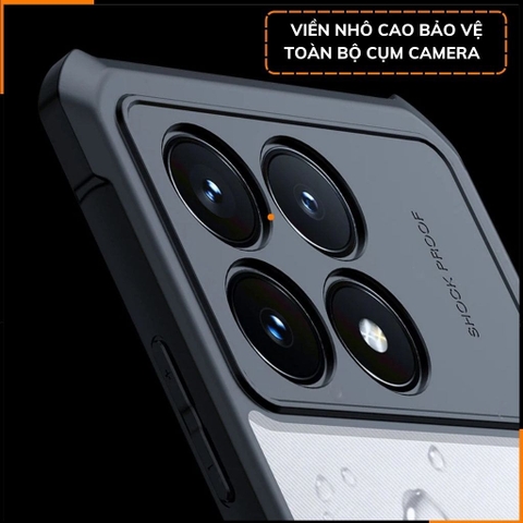 Ốp lưng redmi k70, k70 pro chống sốc xundd bảo vệ camera chính hãng chống ố vàng phụ kiện điện thoại huỳnh tân store