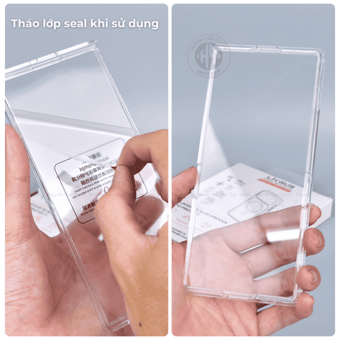 Ốp lưng samsung z fold 7 trong suốt chính hãng LIKGUS PENONE tặng kèm theo bút cảm ứng phụ kiện điện thoại huỳnh tân store
