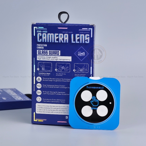 Kính cường lực camera Oneplus 13 FULL ĐEN chống chói công nghệ AR có khung tự dán chống trầy bảo vệ toàn diện phụ kiện huỳnh tân store