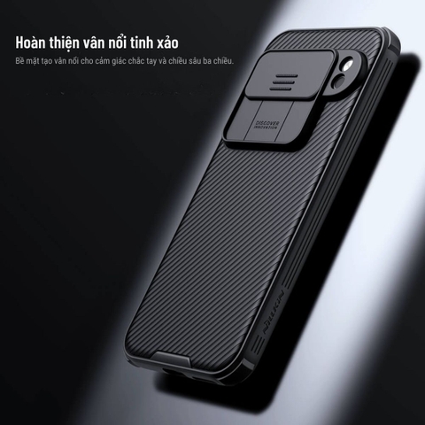 Ốp lưng Google Pixel 8/ 8 Pro/ 9 Pro nắp trượt bảo vệ camera Nillkin CamShield Pro