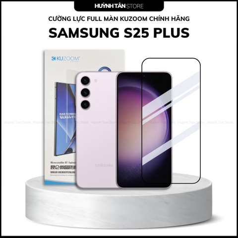 Cường lực Samsung S25 , S25 Plus , S25 Ultra  full màn chính hãng kuzoom