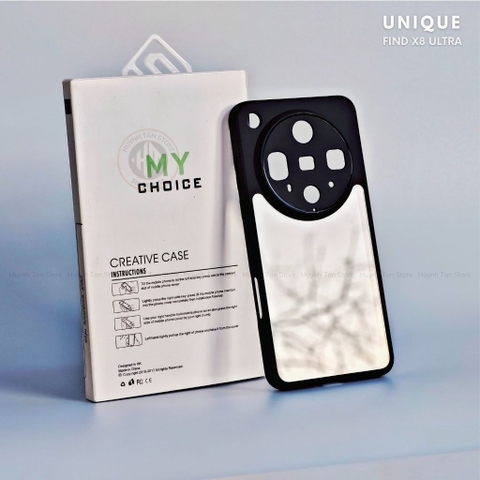 Ốp lưng oppo find x8 ultra x8 pro x8s plus x7 ultra chống sốc chống vân tay UNIQUE bảo vệ camera phụ kiện huỳnh tân store