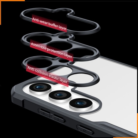 Ốp lưng samsung s23 fe chống sốc xundd bảo vệ camera chính hãng chống ố vàng phụ kiện điện thoại huỳnh tân store