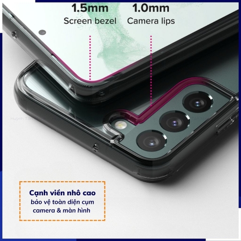 Ốp lưng samsung s22, s22 plus chống sốc Ringke Fusion X chính hãng Korea bảo vệ camera phụ kiện huỳnh tân store