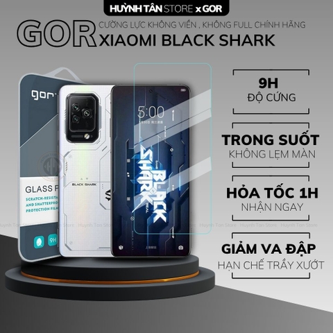 Kính cường lực trong suốt Xiaomi 17 Pro Max , 15T Pro , 14T , 14 , 13 KHÔNG FULL MÀN chống bám vân tay chính hãng GOR