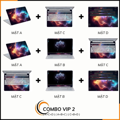 Dán skin laptop asus, dell , acer, hp, msi chính hãng ORAFOL nhập khẩu ĐỨC - SKIN 3M - LAPTOP - GALAXY - SKN D01 phụ kiện điện thoại huỳnh tân store