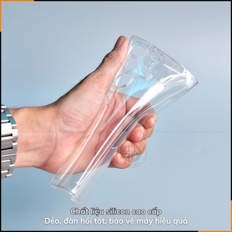 Ốp lưng iphone 17 air 16 pro max 15 promax ip 14 plus 13 12 silicon trong suốt GOR bảo vệ camera phụ kiện huỳnh tân store