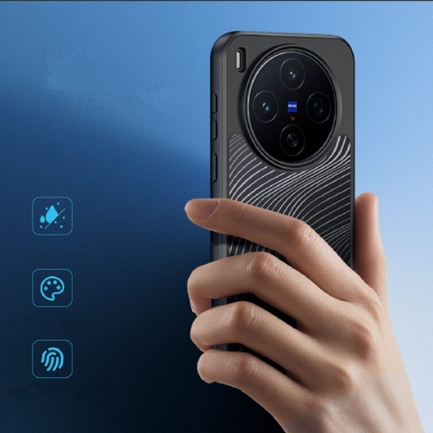 Ốp lưng vivo x300 pro Aimo chính hãng duxducis chống va đập trong suốt không ố vàng huỳnh tân store