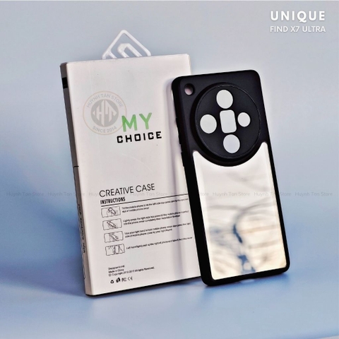 Ốp lưng oppo find x8 ultra x8 pro x8s plus x7 ultra chống sốc chống vân tay UNIQUE bảo vệ camera phụ kiện huỳnh tân store