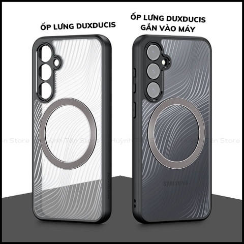 Ốp lưng samsung s23 fe aimo chính hãng duxducis chống va đập trong suốt không ố vàng huỳnh tân store