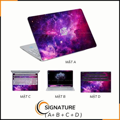 Dán skin laptop asus, dell , acer, hp, msi chính hãng ORAFOL nhập khẩu ĐỨC - SKIN 3M - LAPTOP - GALAXY - SKN D02 phụ kiện điện thoại huỳnh tân store