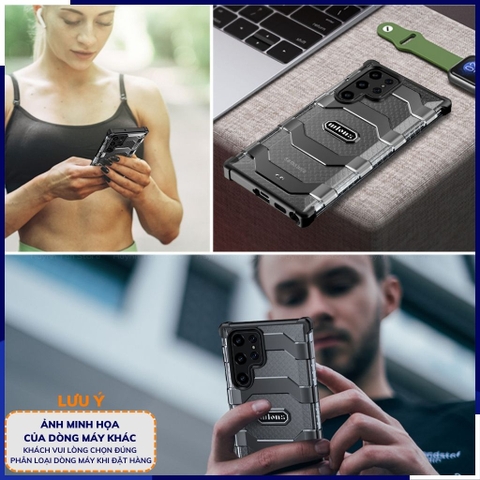 Ốp lưng s22 ultra chống sốc bảo vệ camera trong suốt chống ố vàng wlons phụ kiện điện thoại huỳnh tân store