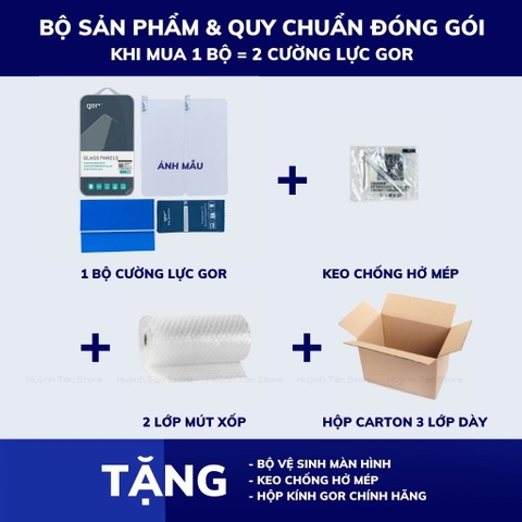Kính cường lực pixel 7 trong suốt không full màn chống bám vân tay chính hãng Gor phụ kiện huỳnh tân store