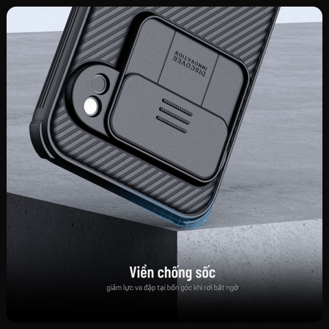 Ốp lưng Google Pixel 8/ 8 Pro/ 9 Pro nắp trượt bảo vệ camera Nillkin CamShield Pro