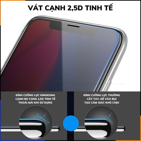 Cường lực kingkong iphone 15 pro max ip 15 pro 15 plus full màn hình CHỐNG NHÌN TRỘM wukong chính hãng phụ kiện huỳnh tân store