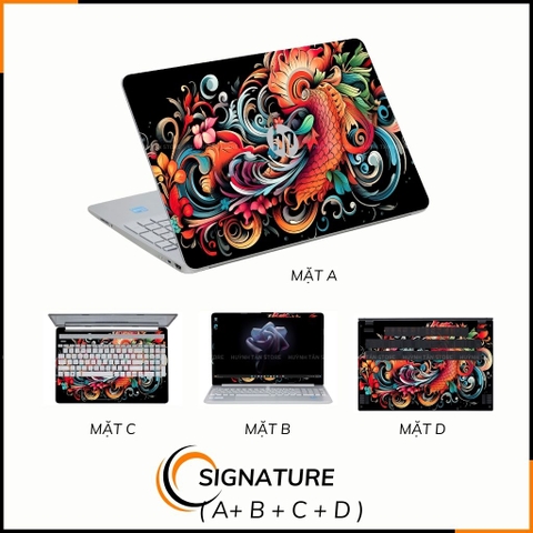 Dán skin laptop asus, dell , acer, hp, msi chính hãng ORAFOL nhập khẩu ĐỨC - SKIN 3M - LAPTOP - COLORFULL ASTRACT - SKN E10 phụ kiện điện thoại huỳnh tân store