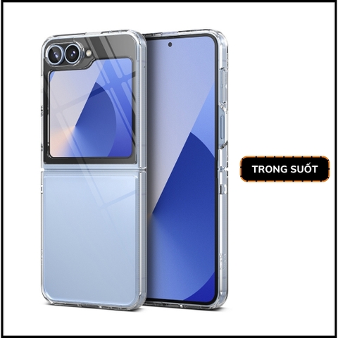 Ốp lưng z flip 6 RINGKE chính hãng trong suốt chống sốc FUSION X chống ố vàng phụ kiện huỳnh tân store