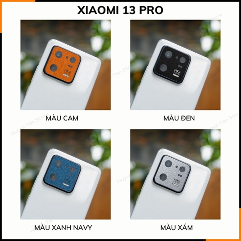 Miếng dán camera xiaomi mi 14t mi 14t pro  mi 14 ultra 13 ultra 13 14 pro skin da in logo Leica chống trầy xướt bảo vệ camera huỳnh tân