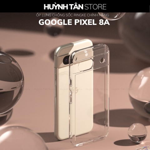 Ốp lưng pixel 8A RINGKE chính hãng trong suốt chống sốc FUSION X chống ố vàng phụ kiện điện thoại huỳnh tân