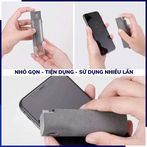 Bình xịt vệ sinh màn hình điện thoại ipad laptop đa chức năng nano hitech chống bám bẩn phụ kiện huỳnh tân store